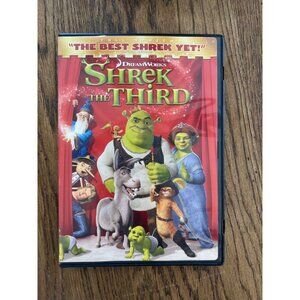 Shrek The Third DVD  DreamWorks Full Screen Comedy 2007 PG Animation Family